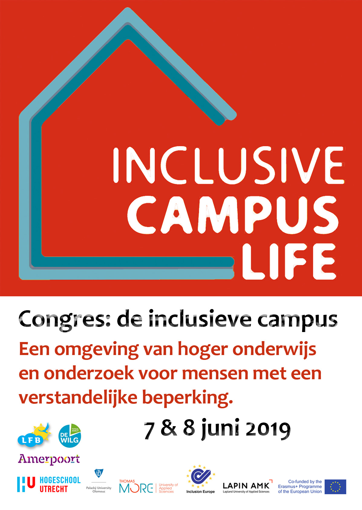 uitnodiging conferentie Inclusive Campus Live op 7 en 8 juni 2019