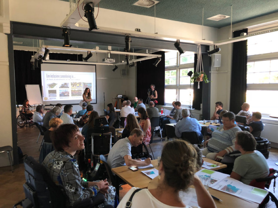 foto van Plenaire Ochtendsessie Netwerk Inclusieve Gemeenten 2 juli 2018